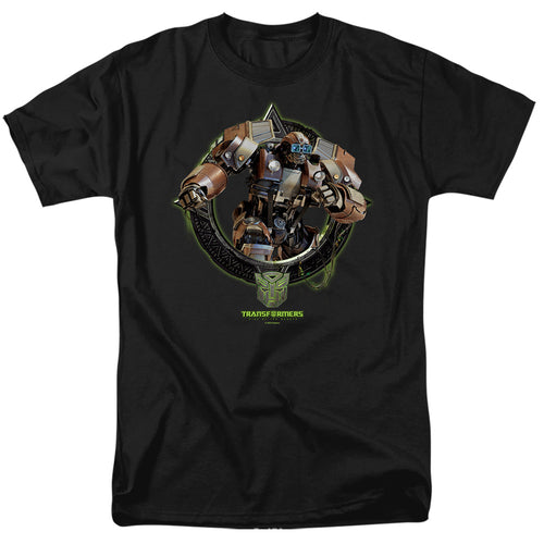 Transformers Wheeljack Circle Frame T-Shirt