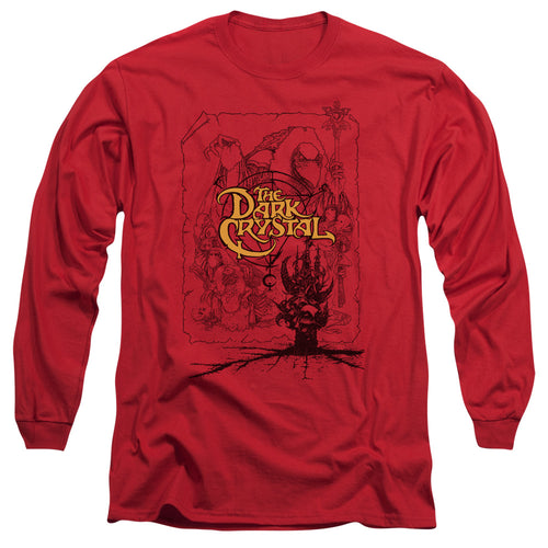 The Dark Crystal Poster Lines Long Sleeve T-Shirt