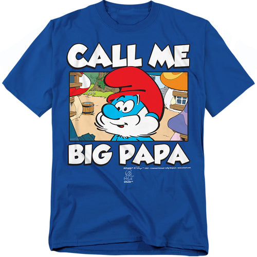 The Smurfs Call Me Big Papa T-Shirt