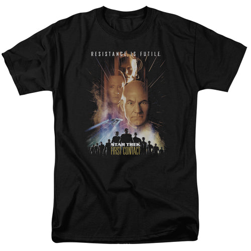 Star Trek First Contact Poster T-Shirt