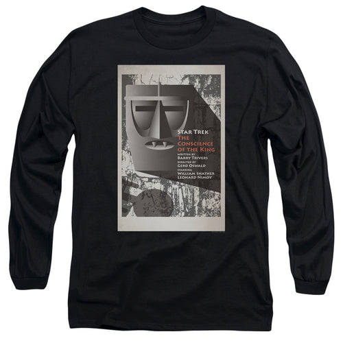 Star Trek Juan Ortiz The Conscience of the King Black Long Sleeve T-Shirt