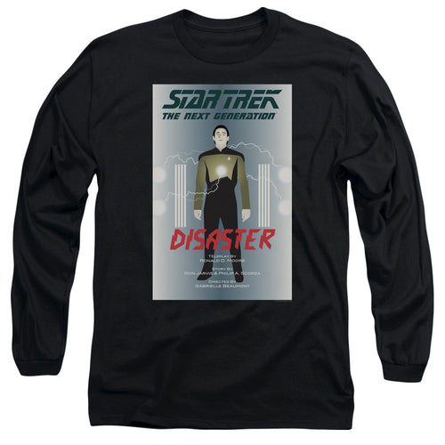 Star Trek Disaster Black Long Sleeve T-Shirt