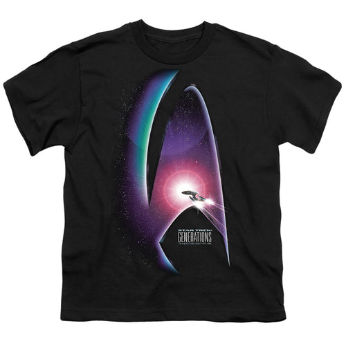 Star Trek Generations Poster Youth/Toddler T-Shirt