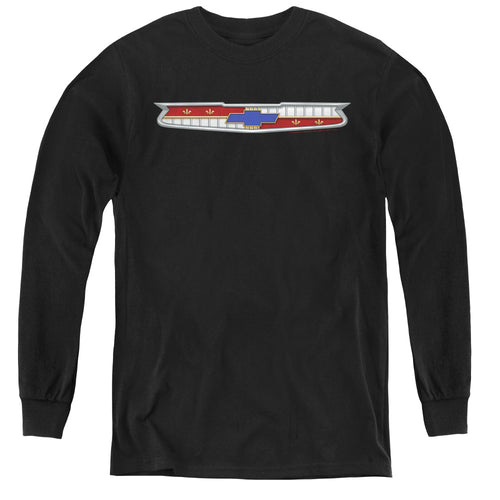 Chevy '56 Bel Air Emblem Youth Long Sleeve T-Shirt
