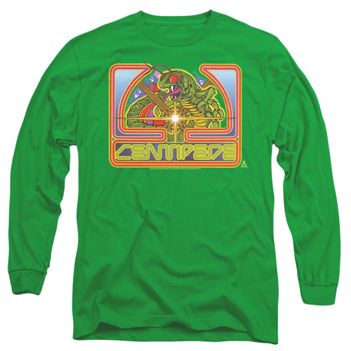 Atari Centipede Green Long Sleeve T-Shirt