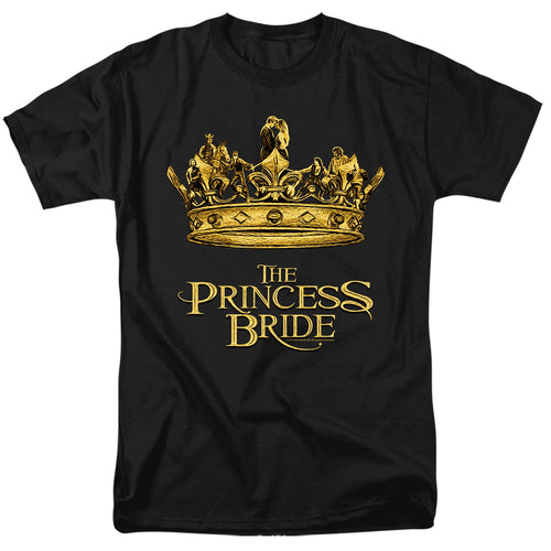 The Princess Bride Crown Black T-Shirt