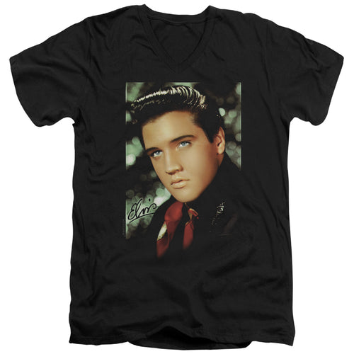 Elvis Presley Red Scarf V-Neck T-Shirt