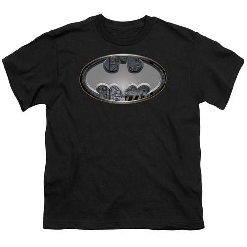 Batman Steel Wall Shield Youth/Toddler T-Shirt