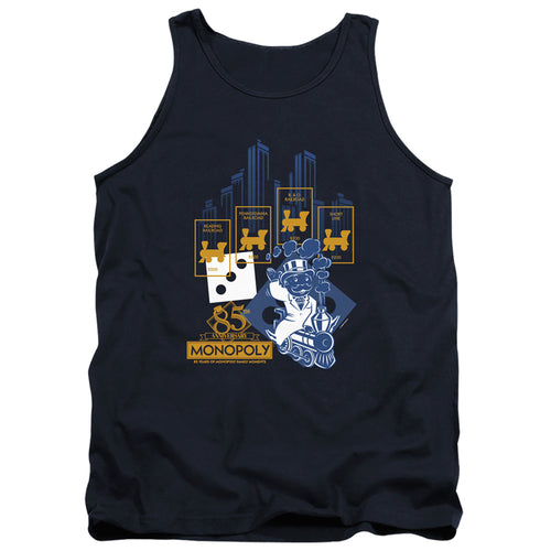 Monopoly The True Railroad Tycoon Tank Top
