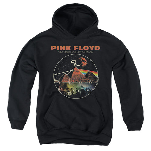 Pink Floyd Vintage Pyramids Youth Hoodie