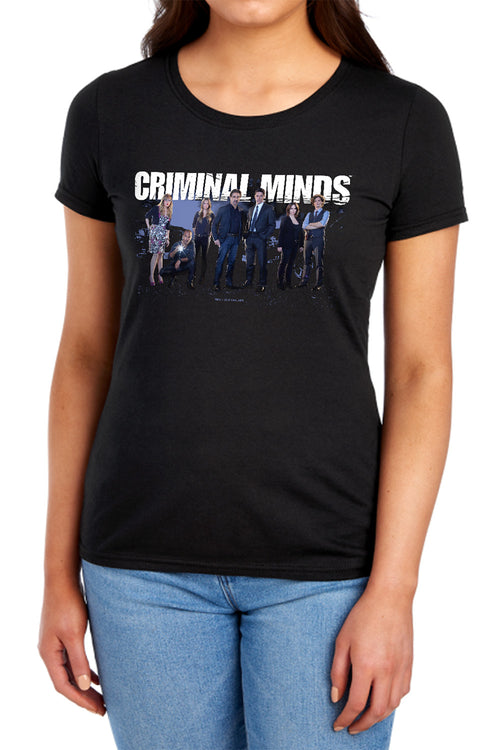 Criminal Minds Season 10 Cast Womens T-Shirt