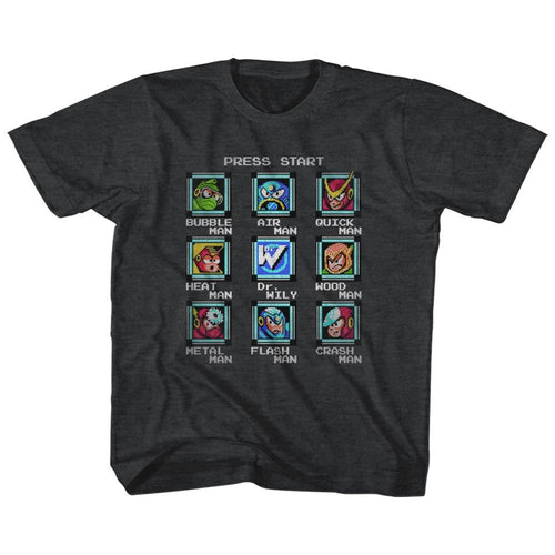 Mega Man Stage Select Youth/Toddler T-Shirt