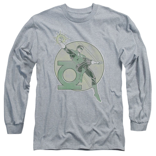 DC Comics Retro Lantern Iron On Long Sleeve T-Shirt
