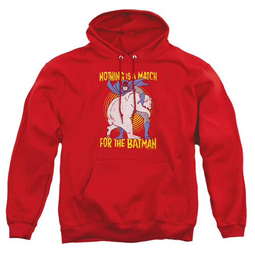 Batman Bear Wrastling Pullover Hoodie