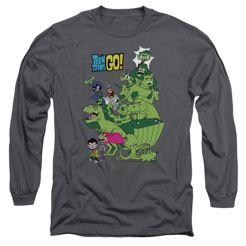 Teen Titans Go! Beast Boy Stack Long Sleeve T-Shirt