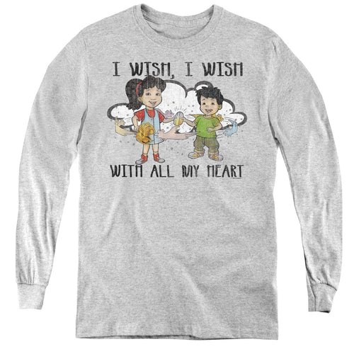 Dragon Tales I Wish With All My Heart Youth Long Sleeve T-Shirt