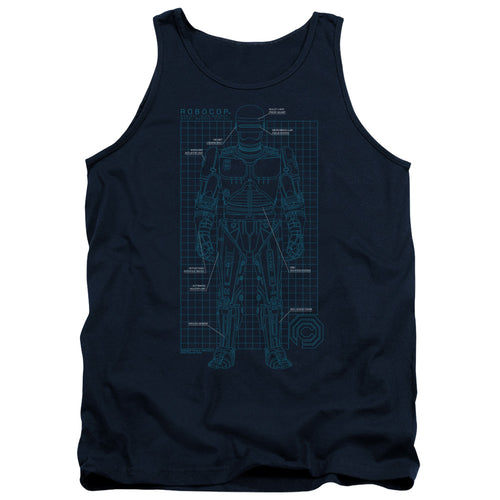 RoboCop Schematic Tank Top