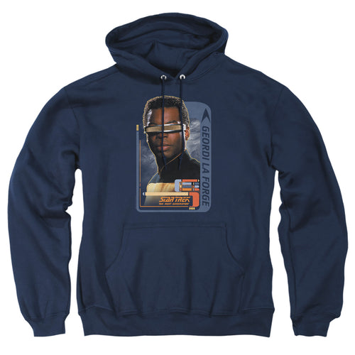 Star Trek Geordi La Forge Pullover Hoodie