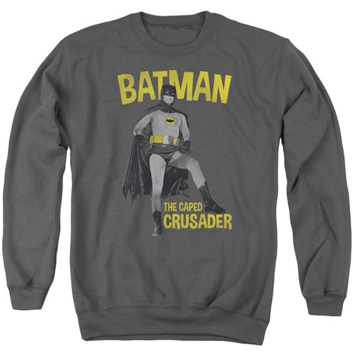 Batman Caped Crusader Crewneck Sweatshirt