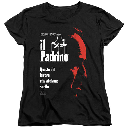 The Godfather Italian Profile Womens T-Shirt