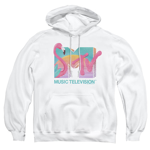 MTV Flamingo Logo Pullover Hoodie