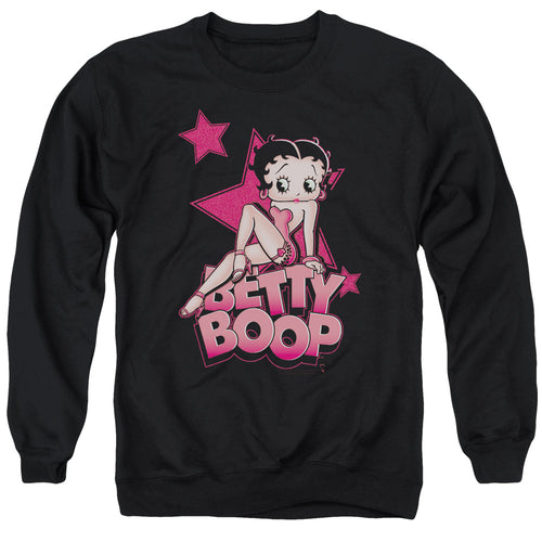 Betty Boop Sexy Star Crewneck Sweatshirt