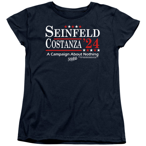 Seinfeld Campaign About Nothing Womens T-Shirt