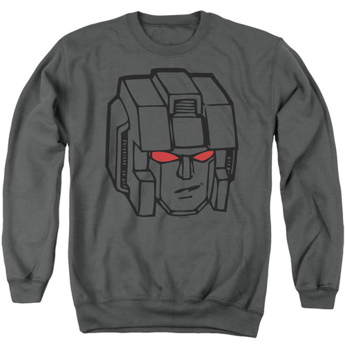 Transformers Starscream Head Crewneck Sweatshirt
