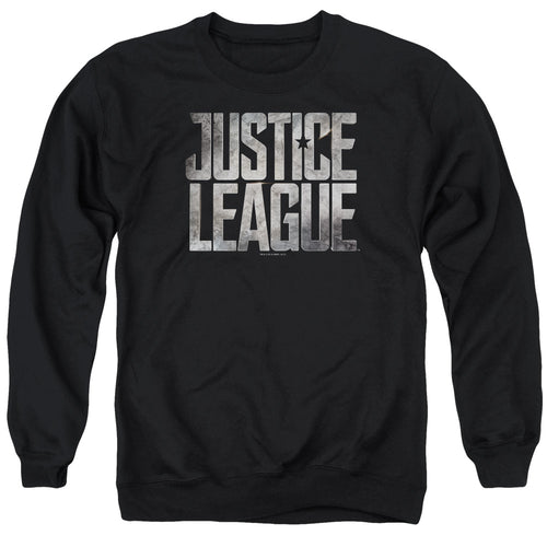 Justice League Metal Logo Crewneck Sweatshirt