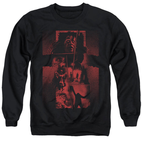 The Exorcist Red Collage Crewneck Sweatshirt
