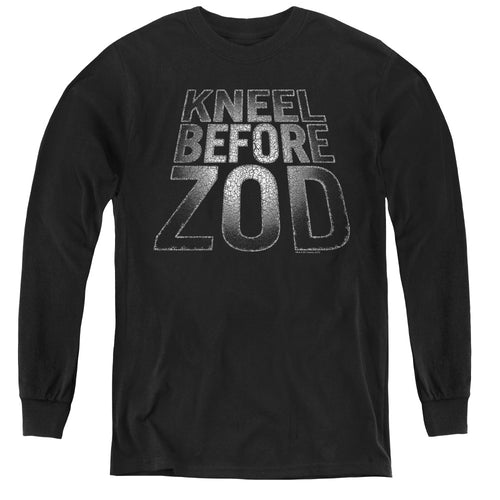 Superman Before Zod Youth Long Sleeve T-Shirt