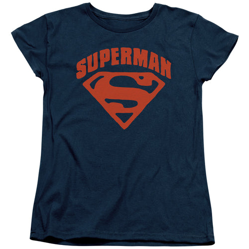 Superman Super Shield Womens T-Shirt