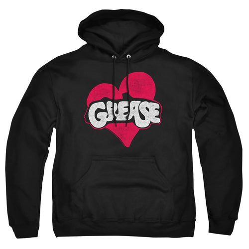 Grease Heart Pullover Hoodie