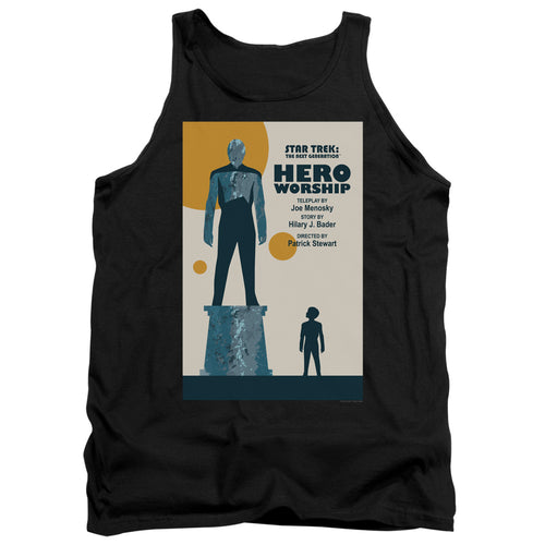 Star Trek Hero Worship Black Tank Top