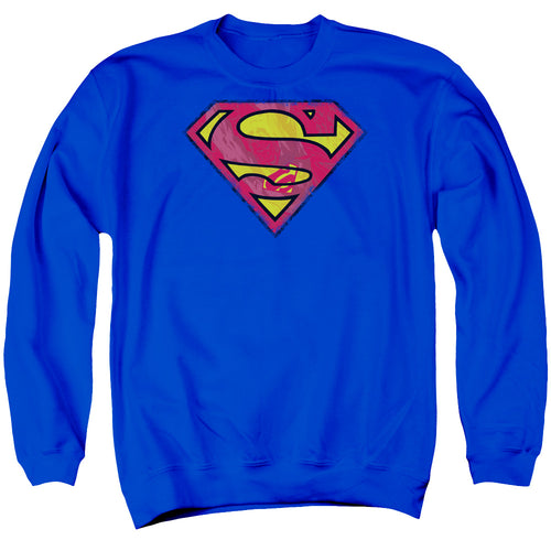 Superman Action Shield Crewneck Sweatshirt