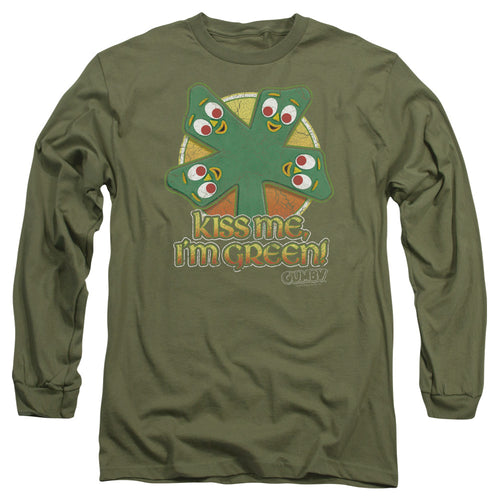 Gumby Kiss Me Long Sleeve T-Shirt