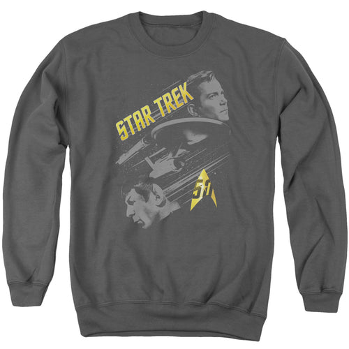 Star Trek Kirk 50 Year Frontier Crewneck Sweatshirt