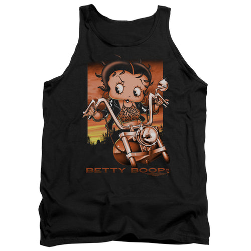 Betty Boop Sunset Rider Tank Top