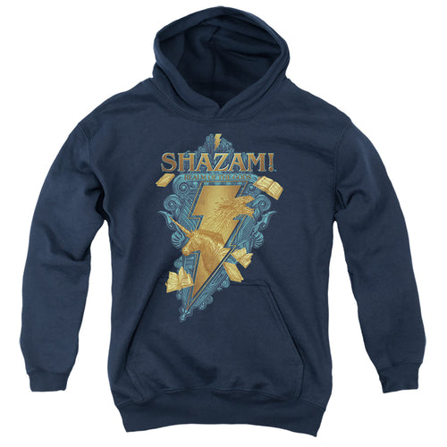 Shazam! Fury of the Gods Big Blue Seal Youth Hoodie