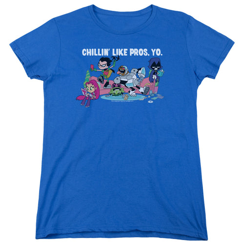Teen Titans Go! Like Pros Yo Womens T-Shirt