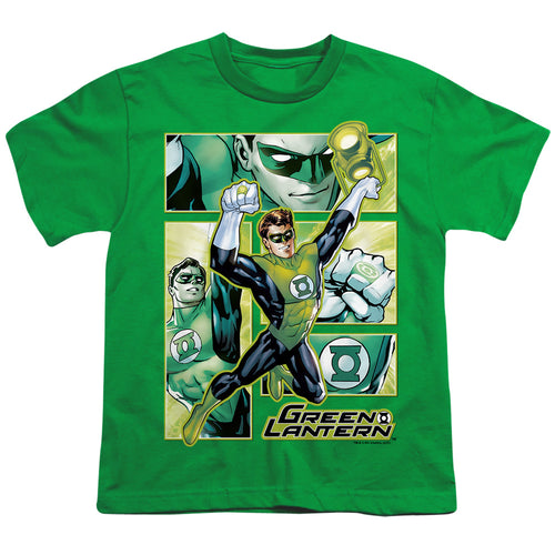 Justice League Green Lantern Panels Youth/Toddler T-Shirt