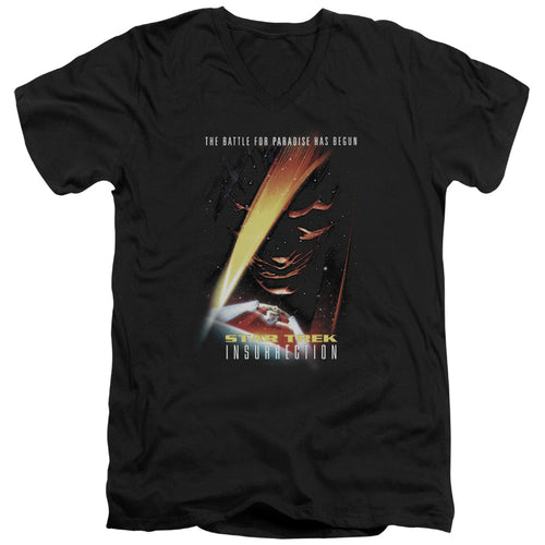 Star Trek Insurrection Poster V-Neck T-Shirt