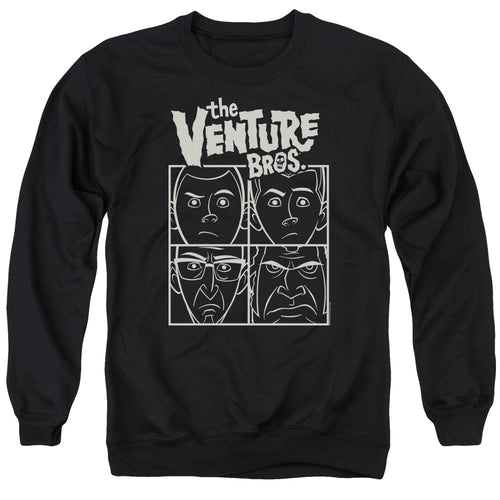 The Venture Bros. Four Faces Crewneck Sweatshirt
