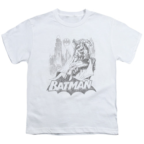Batman Bat Sketch Youth/Toddler T-Shirt