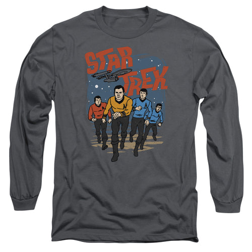 Star Trek Crew Run Forward Long Sleeve T-Shirt