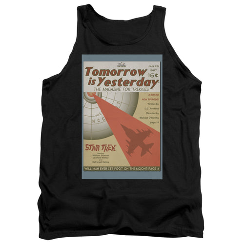 Star Trek Juan Ortiz Tomorrow is Yesterday Black Tank Top