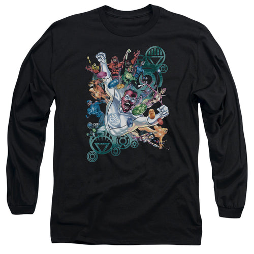 Green Lantern Lanterns Unite Long Sleeve T-Shirt