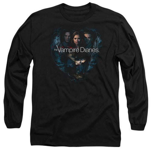 The Vampire Diaries Heart's Desire Long Sleeve T-Shirt