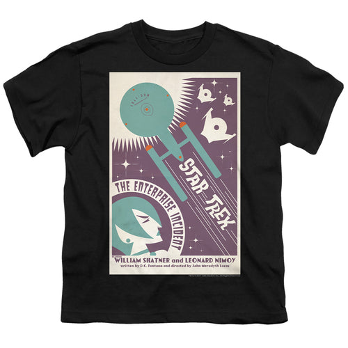 Star Trek Juan Ortiz The Enterprise Incident Black Youth/Toddler T-Shirt