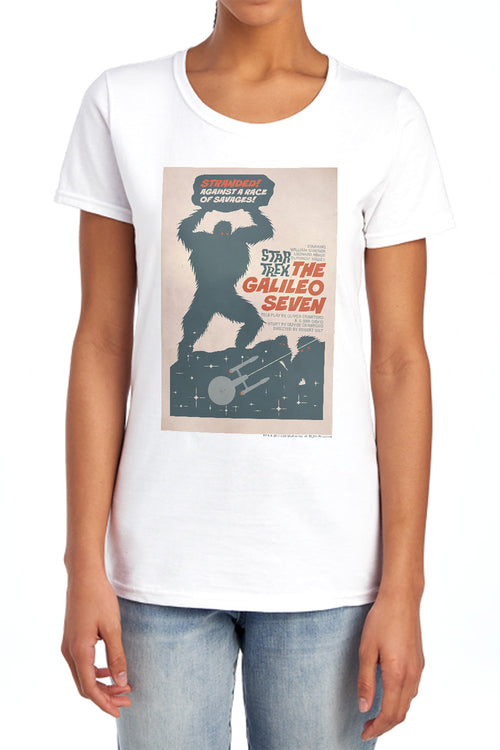 Star Trek Juan Ortiz The Galileo Seven Womens T-Shirt